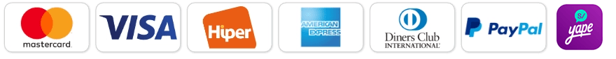 Visa Mastercard Yape Paypal